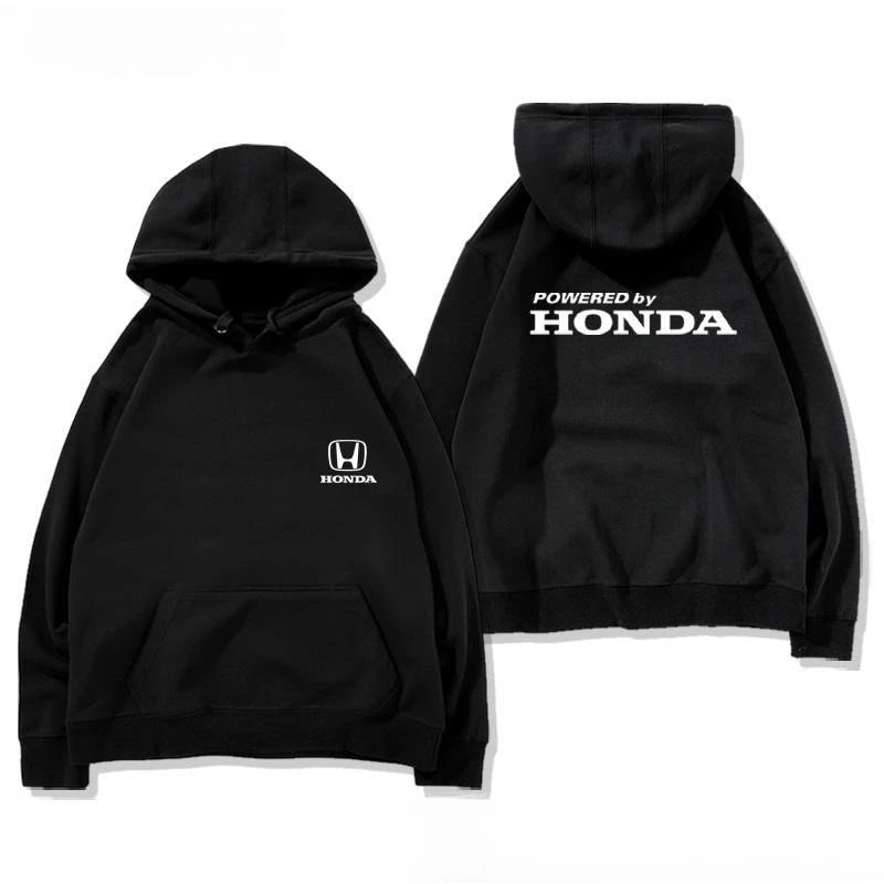Men Civic Modification Culture JDM Auto Repair Hooded Sweater Jacket Men's and Women's Fashion Casual