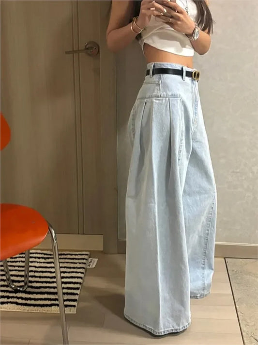Wide Leg Pant Women High Waist Fashion Casual Pants