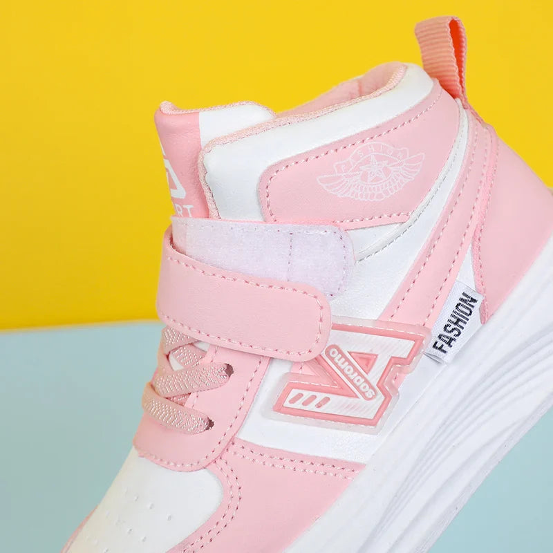 Girls and Boys Basketball Shoes for School and Casual Activity Fashion Children Casual Shoes