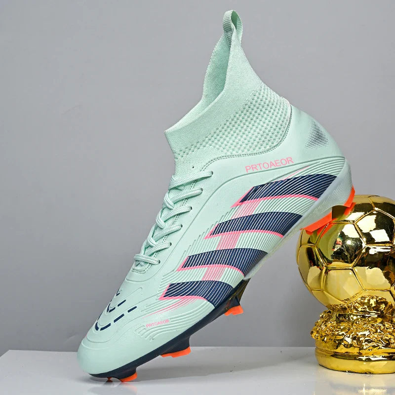 New Men Match Professional Football Boots Non-Slip TF/FG Soccer Shoes Boys Sneakers Comfortable Ankle Sports Shoes Unisex