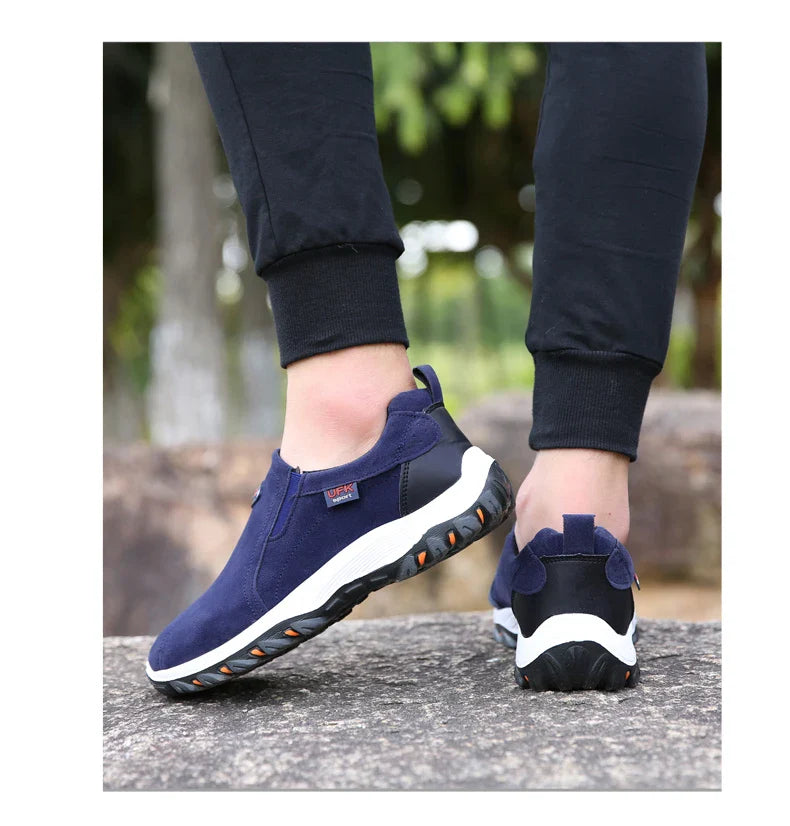 Casual Men's Sports Shoes Outdoor Walking Loafers Comfortable Shoes Fashionable and Lightweight Plus Size 38-50
