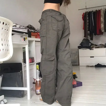 Women's Style Versatile High Waist Workwear Style Denim Pants