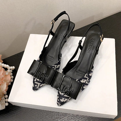 Sexy, elegant, versatile party women's shoes, new women's banquet beautiful slim heeled sandals