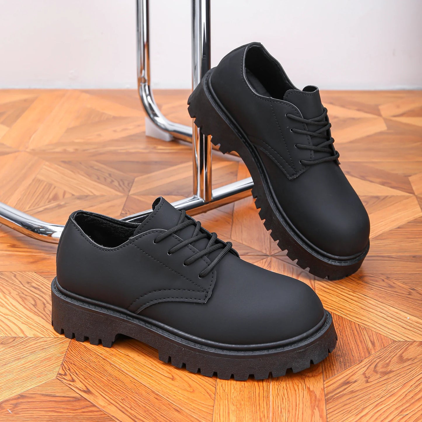 Men's formal shoes, business casual shoes, matte big toe shoes, handsome men's shoes, event party dress shoes