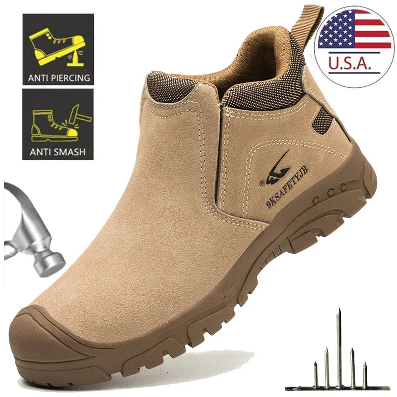 Puncture-Proof Safety Shoes Insulation Men Work Boots  Composite Toe Welder Protective Shoes Indestructible Work Shoes Sneakers
