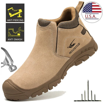 Puncture-Proof Safety Shoes Insulation Men Work Boots  Composite Toe Welder Protective Shoes Indestructible Work Shoes Sneakers