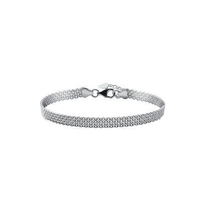 Silver Exquisite Lace Pattern Bracelet 925 Sterling Silver Charm Bangle Bracelet Gift For Women Wedding Fine Jewelry