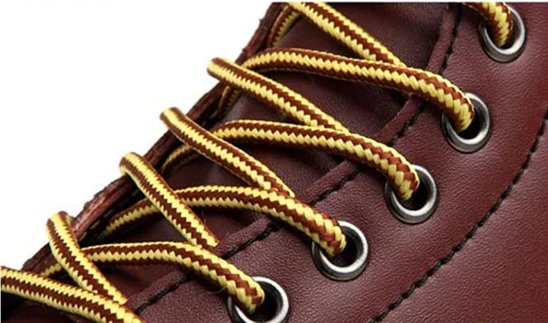 Winter Warm Men Boots Leather Mens Snow Boots No-slip High Top Male Work Shoes with Fur Handmade Waterproof Male Ankle Boots