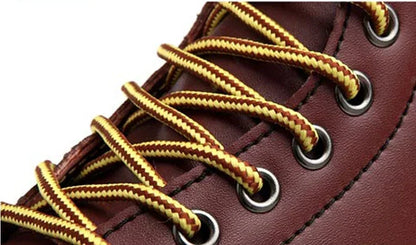 Winter Warm Men Boots Leather Mens Snow Boots No-slip High Top Male Work Shoes with Fur Handmade Waterproof Male Ankle Boots