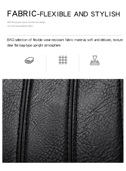 Genuine Brand Fashion Luxury High Quality 3 Layers Leather Handbag Women 2024 Crossbody Bags for Women Lady Large Capacity 2024