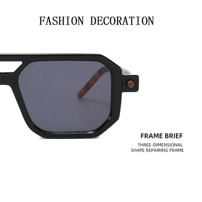 Sunglasses For Men Fashion Glasses Luxury Retro Blue Light Blocking Shades
