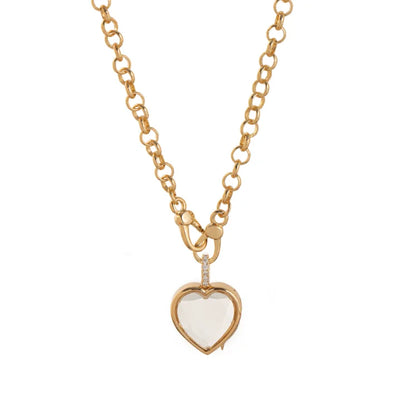 Open Pendant Necklace for Women Girls Simple Fashion DIY Accessory Necklace 2025 New Trendy Cute Choker Necklace Jewelry Gift