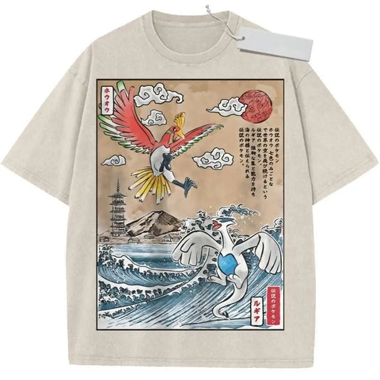 T Shirt Man Women Anime Short Sleeve Tee Summer 2026 Streetwear Casual Tops Y2k Clothes