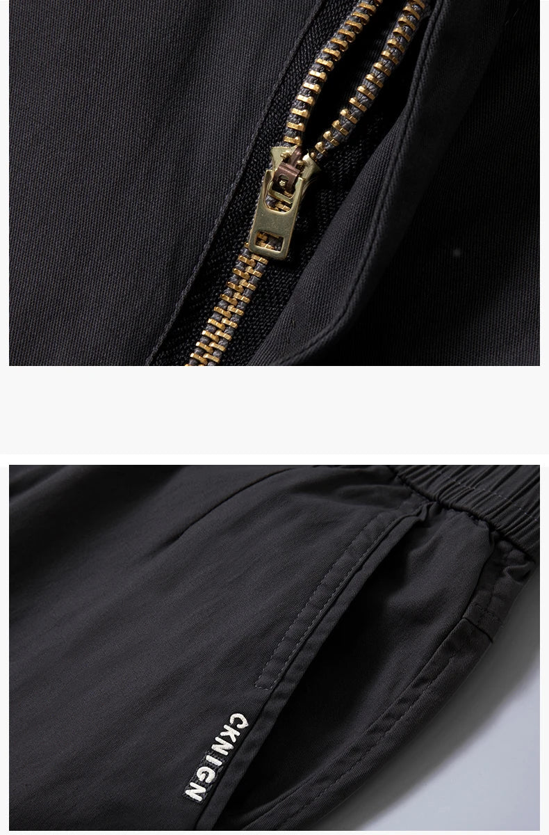 Slim Fit Straight Thin Casual Pants for Men Business Classic Stretch 98% Cotton Soft Spring Summer Trousers Brand Clothing