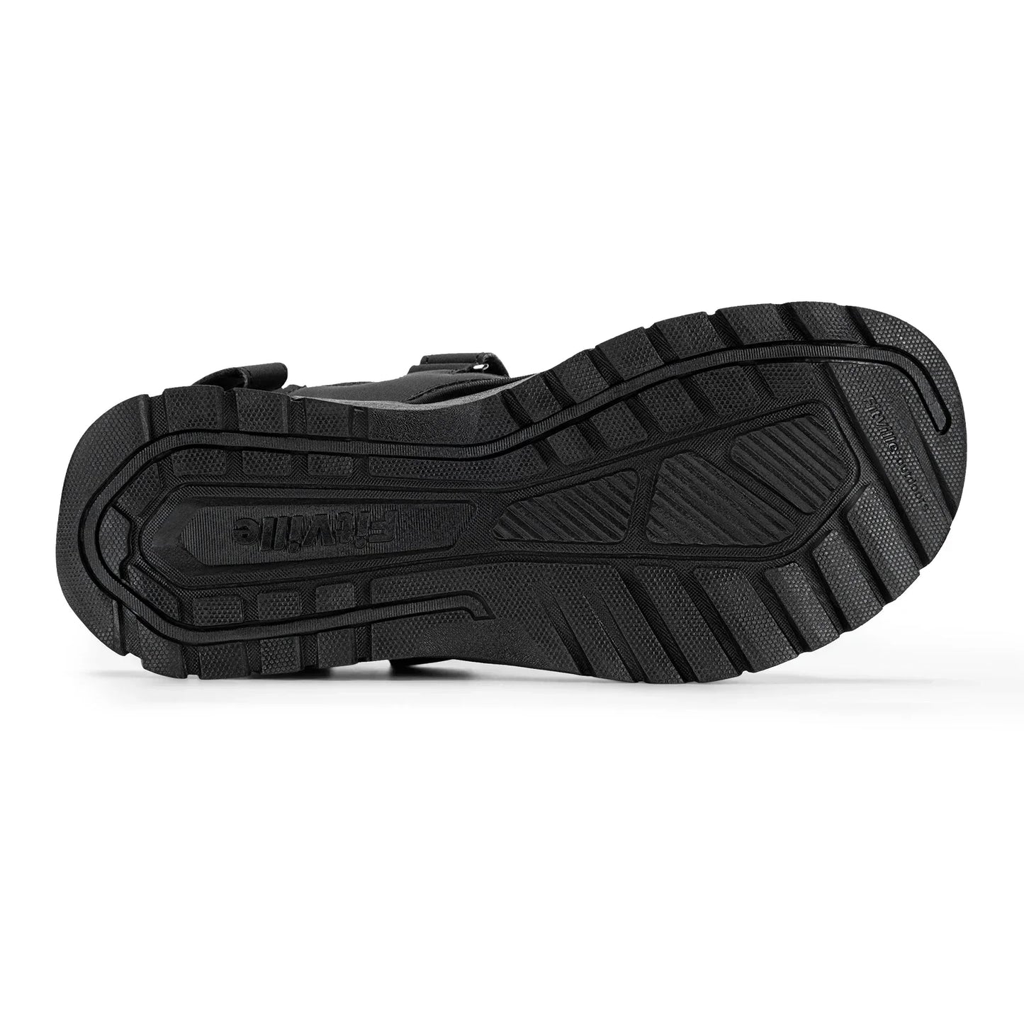 FitVille Mens Sandal Wide Toe Box Walking Athletic Sandals For Men With Arch Support Cushion Slip-Resistant Beach Sandals