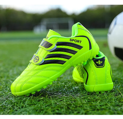 Hot Sale Children Soccer Shoes Cheap Football Cleats Training Football Boots Kids Boy Futsal Turf Sneakers zapatos de fútbol