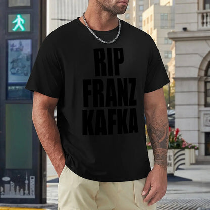 rip franz kafka T-Shirt custom t shirt cotton graphic tees oversized graphic tee mens designer clothes