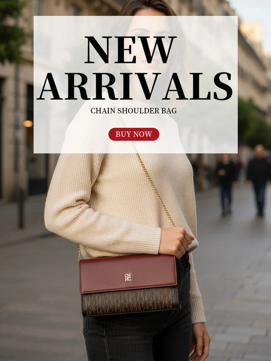 Fashion Women's Shoulder Bag with Letter Printing Design 2025 Festival Essential Versatile Women's Chain Bag