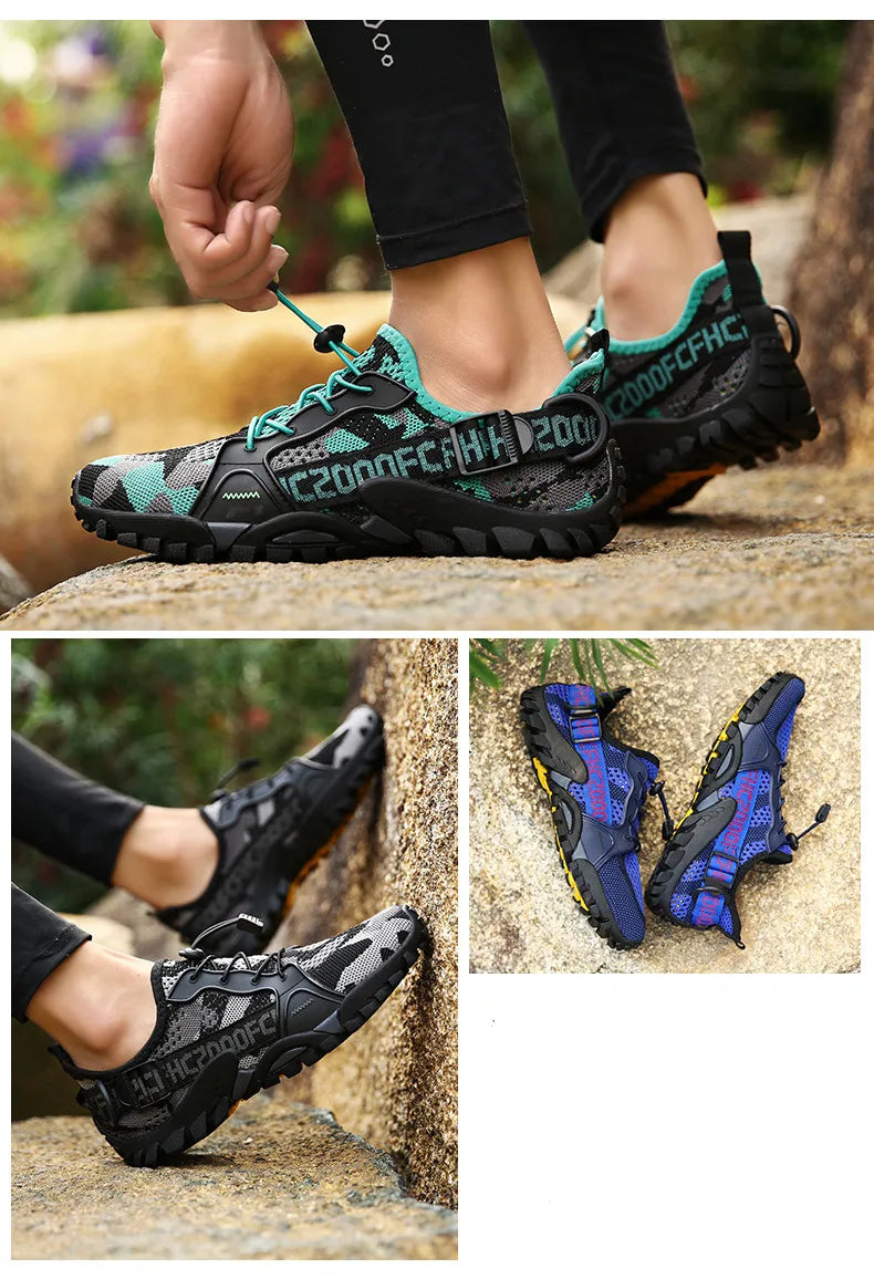 Summer Hiking Shoes Unisex Wading Shoes Mens Water Hiking Boots Women Aqua Shoe Mountain Climbing Quick-Dry