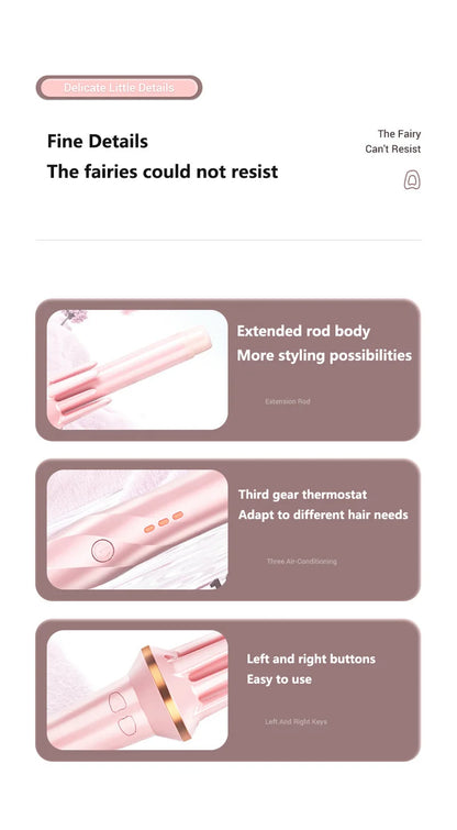 Automatic Curler Negative Ion Lazy Person Large Curling Wave Perm Household Small Type Electric Ceramic Spin Curling Iron