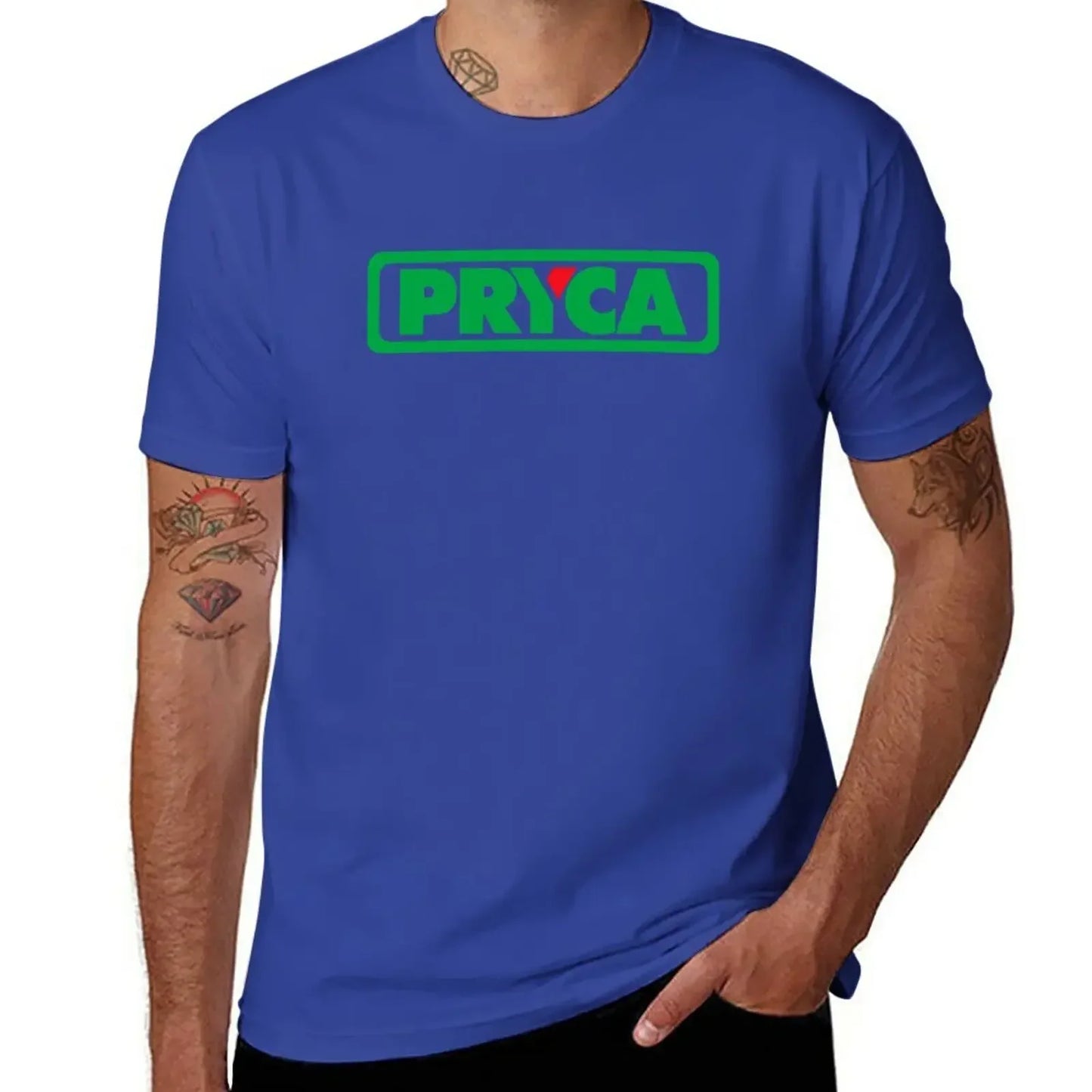 New Pryca T-Shirt kawaii clothes customs design your own outfits for men