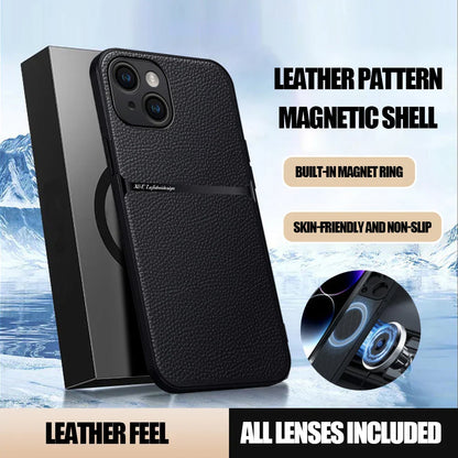Magnetic Wireless Charging Phone Case For iPhone 16 Pro Max 17 Air 15 13 14 12 11 Pro Case Silicone For Magsafe Protection Cover