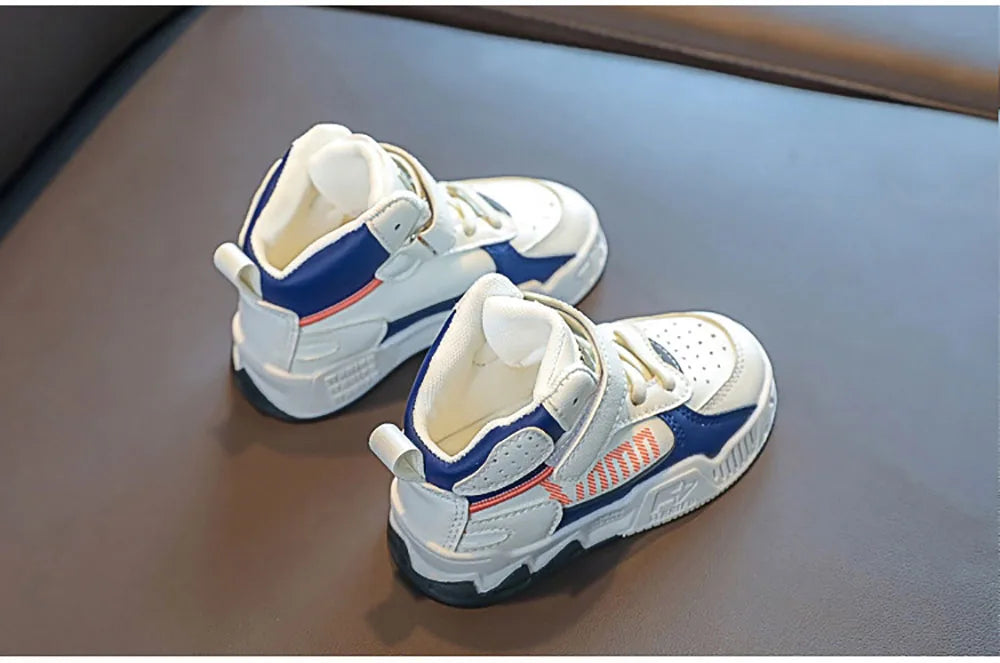 Children Fashion Soft-soled Anti-slippery Sneakers Kids Trend Fashion Basketball Shoes Boys Casual Sport Shoes Kids Tennis Shoes