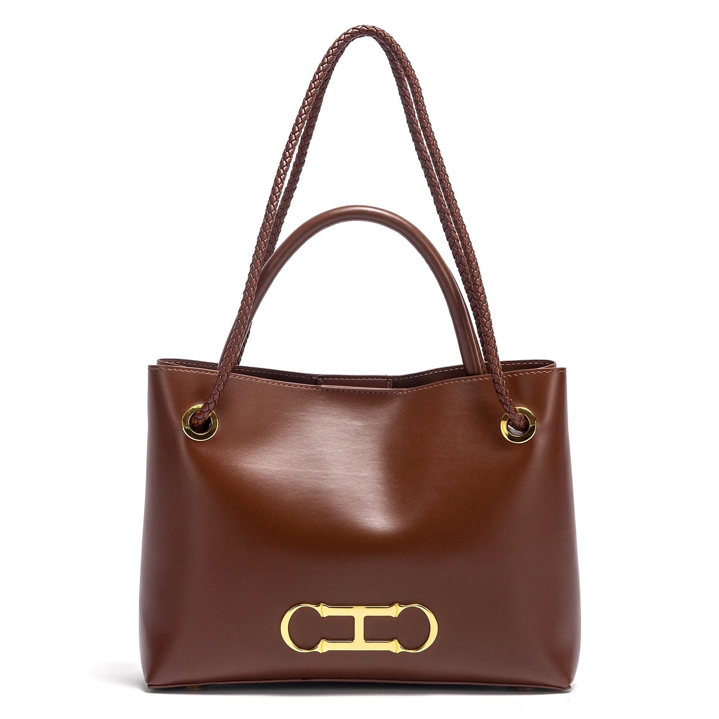 Women's handbag 2025 autumn new black minimalist tote bag dual-use commuting women's bag