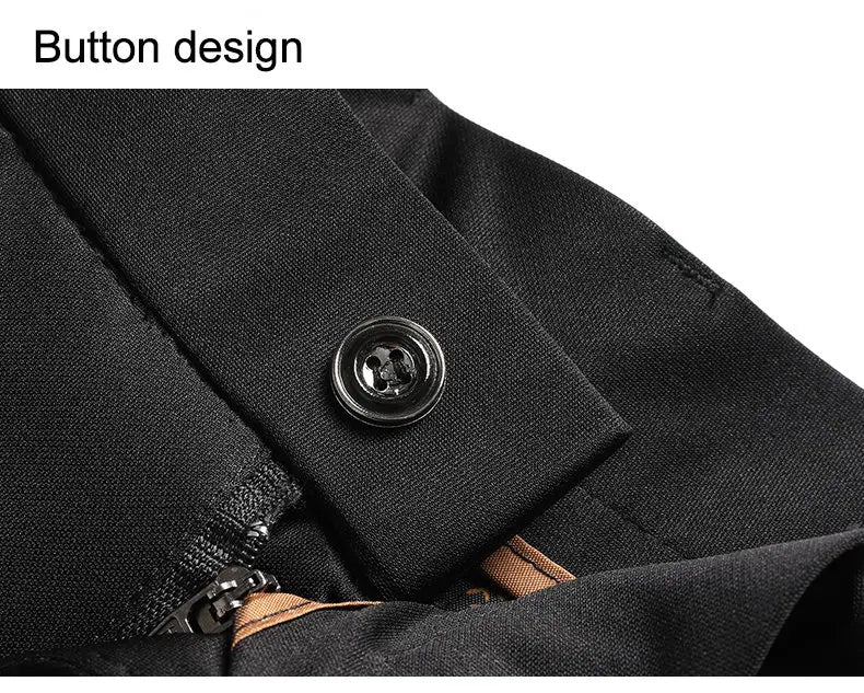 Men's Business Casual Pants Light Weight Elastic Trousers Office Suit Pants Quick Dry Formal Dress Pants Breathable Comfortable