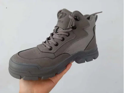 Safety Boots Men's Work Sneakers Battlefield Boots Breathable Steel Toe Shoes Safety stab-proof men's boots