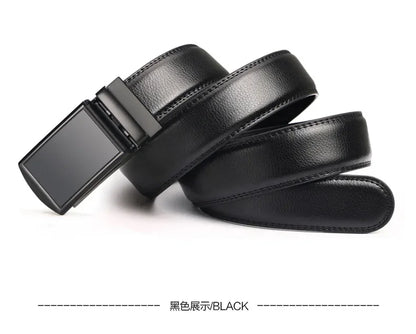 Plus Large Size 170 160 150 140 130cm Men Belt Automatic Belts Leisure Fashion Ratchet Belts for Men Jeans Pants Waist Waistband