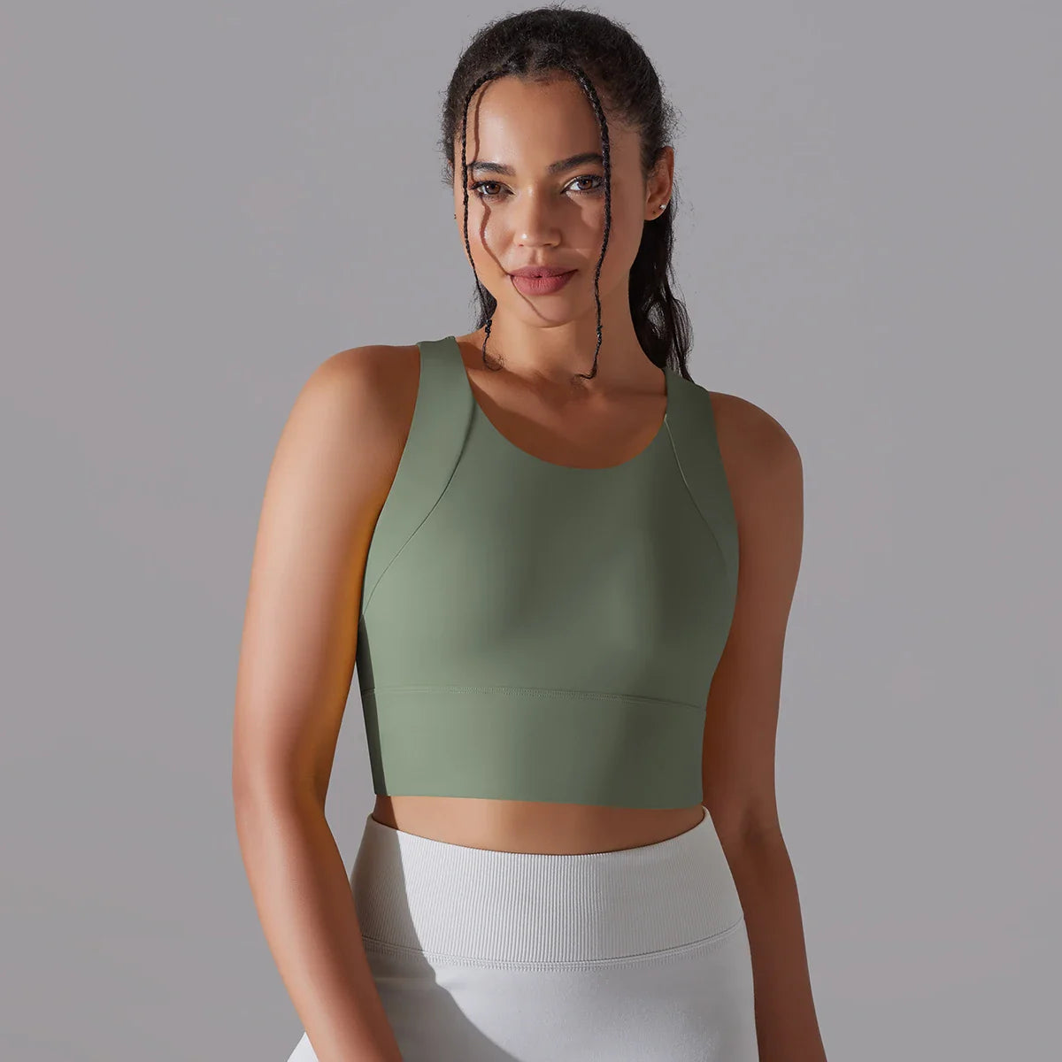 Nylon Sexy Women's Sports Bra Top Women Tight Elastic Gym Sport Yoga Bras Crop Top Yoga Clothes Stretch Women Sports Underwear