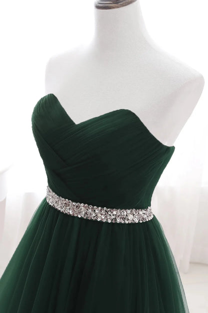 Vestidos de Noite de Tule Azul Royal com Renda, Cristais e Lantejoulas para Festa Formal de Noiva, Sexy, sem Mangas, Vestido de Baile, Branco, Borgonha