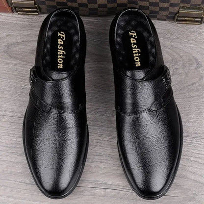 Round Toe High Quality Fashion Spring Autumn Men's Formal Shoes Luxury Designer Cheap Liquidation 2025 Style 39 Social Shoe Male