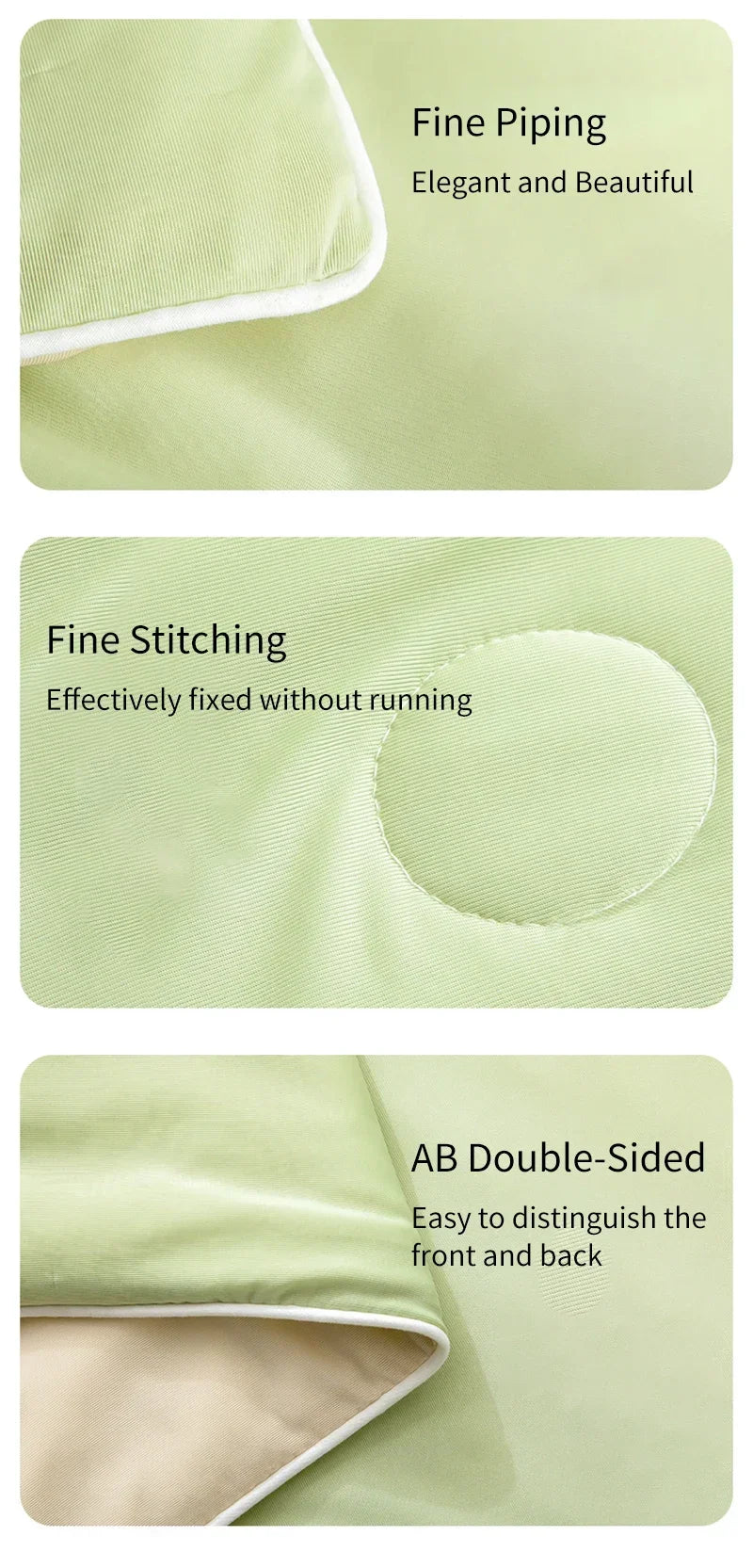 High Quality Cooling Blankets Smooth Air Condition Comforter Lightweight Summer Quilt with Double Side Cold  Cooling Fabric
