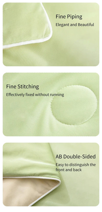 High Quality Cooling Blankets Smooth Air Condition Comforter Lightweight Summer Quilt with Double Side Cold  Cooling Fabric