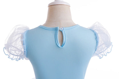 Ballet Leotards for Girls Dance Leotard Toddler Snowflake Shiny Skirts Ballerina Children Cosplay Dress Stage Shows Costume