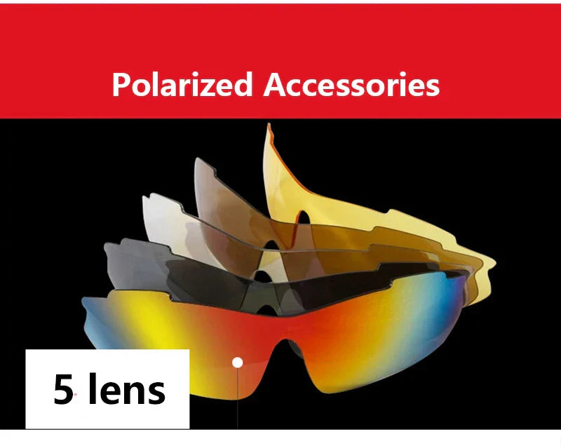 Photochromic Polarized Cycling Glasses Men Women Bike Glasses UV400 Eyewear Sunglasses HikingMTB Road Bicycle Goggles