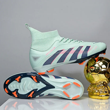 New Men Match Professional Football Boots Non-Slip TF/FG Soccer Shoes Boys Sneakers Comfortable Ankle Sports Shoes Unisex