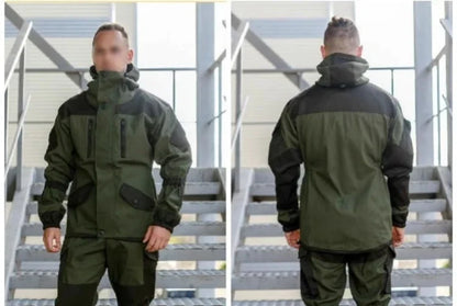 GORKA-5 Combat Suit Set SMTP E7 Outdoor Hunting Combat Suit for Russian Men's Jacket Combat Suit Hunting Work Uniform