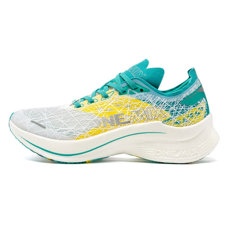 Carbon Fiber Plate Running Shoes Traction Shock Absorption Sneakers Professional Marathon PB Racing Sports Trainers Shoes