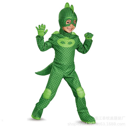 cosplay Blue Pajama Boys Girls Anime Hero Costume with Mask Cosplay Clothe Suit  Halloween costume Birthday Party  Gift