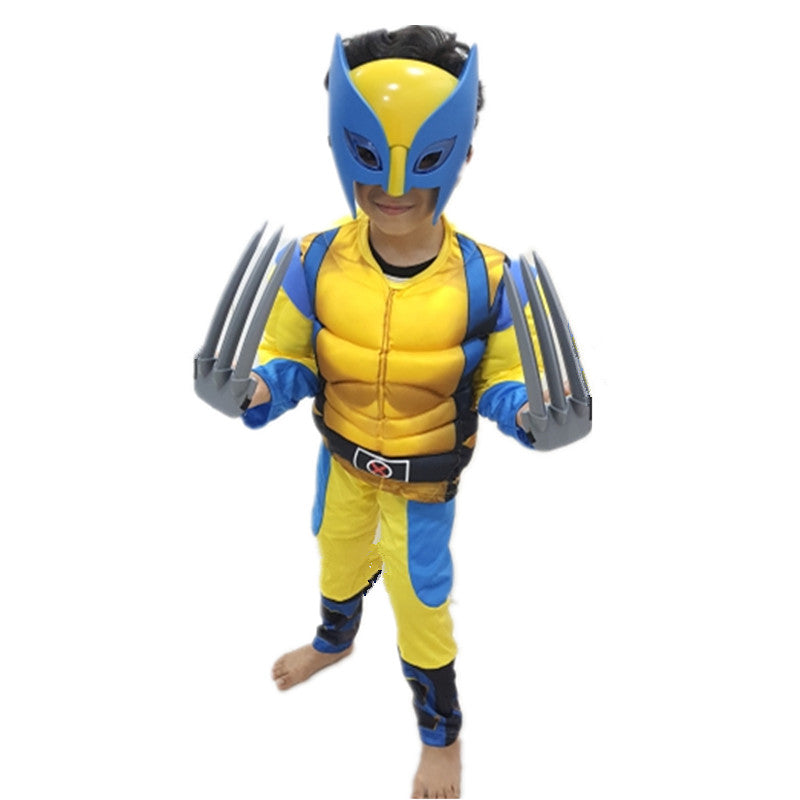 Wolverine Cosplay Costume Movie X-Men Luxury Mask Jumpsuit Halloween Christmas New Year Costume Superhero Fantasy