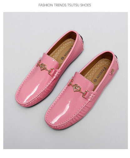 Shoes Women's 2025 New Soft Sole Slip-On Lazy Loafers Handmade Trbottomy Easiest for Match Men's Casual Driving Shoes