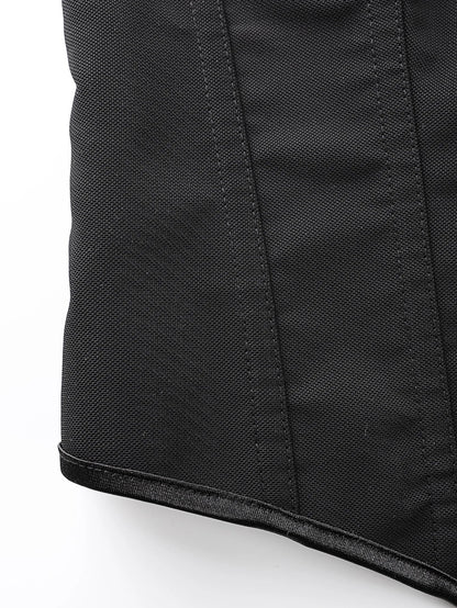 Black women is corset  strapless and body shaping top