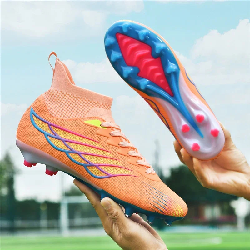 Professional Football Boots Man  Outdoor Sports Sneakers Soccer Shoes Adult's Society Football Cleat Ultralight Training Soccer