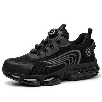 New Safety Boots Men Work Sneakers Anti-smash Indestructible Shoes Steel Toe Protective Boots Anti-puncture Work Safety Shoes