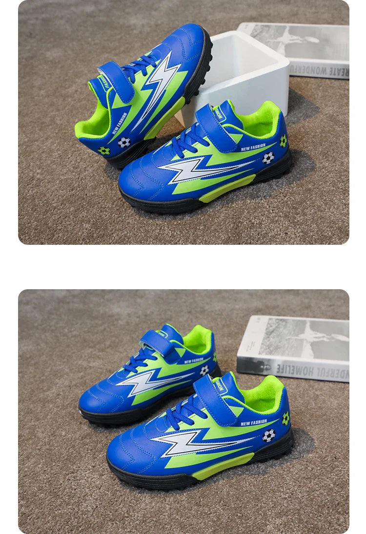 New Fashion football Shoes For Boy Casual  Walking Flat Student Foot Boots Sports Scoccer Shoes For Kids