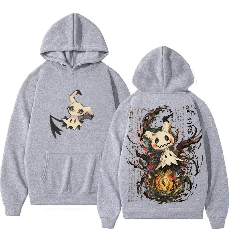 Mimikyu Art Print Hoodie for Men and Women 2025 Autumn/Winter New Y2K Harajuku Plus Size Casual Sweatshirt Top