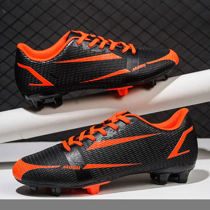 New Outdoor Men Soccer Shoes Adult Cleats Long Spikes Football Boots Training Sport Footwear Sneakers Non Slip Training Unisex